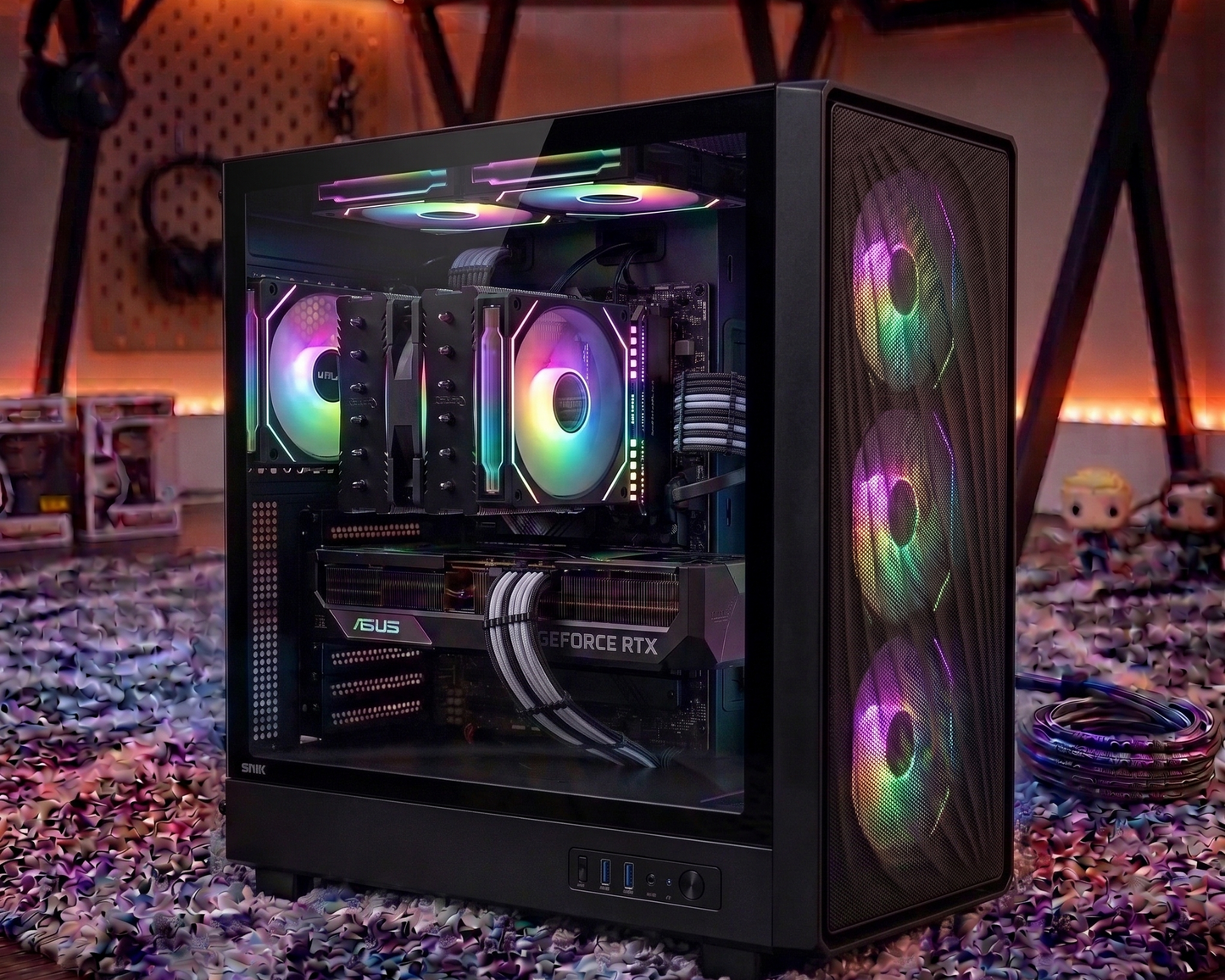 Tani komputer do gier techvibe am5 cs2 fortnite valorant
