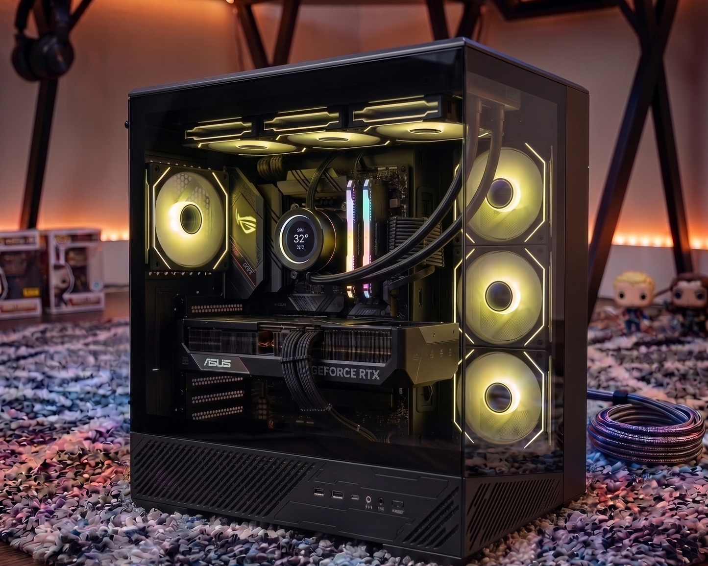 mocny komputer do gier i pracy techvibe ryzen 9 rtx